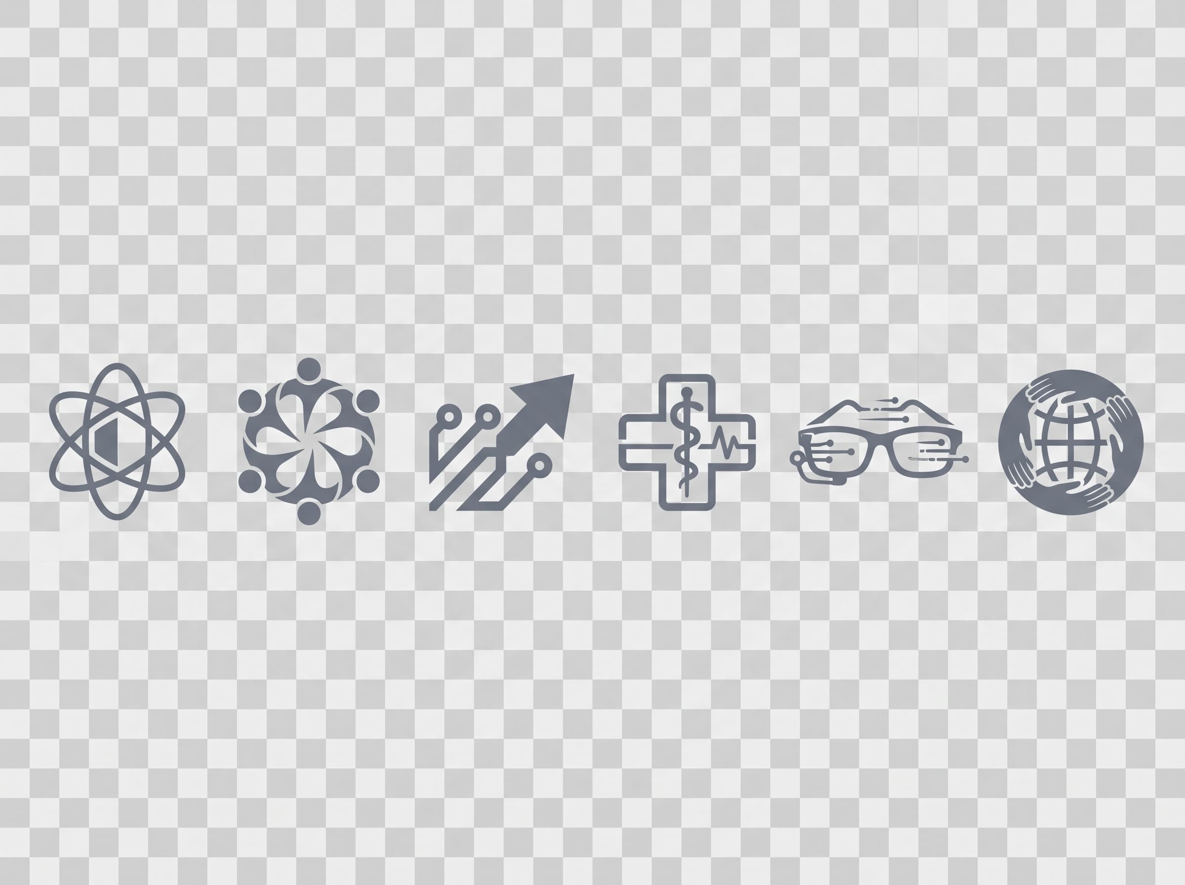 Partner and backer logos — research institutions, accessibility organizations, hardware partners